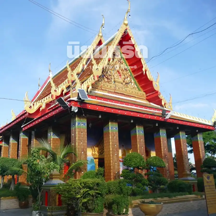 พวงหรีดวัดมหาบุศย์