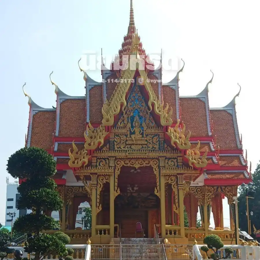 พวงหรีดวัดมหาบุศย์