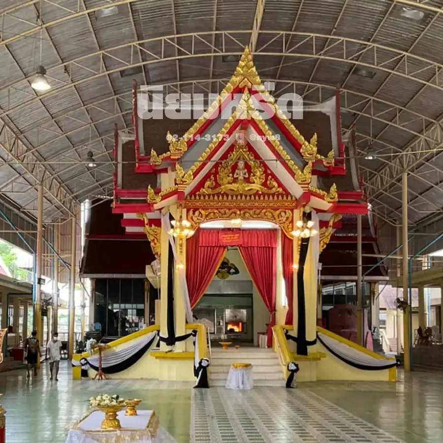 พวงหรีดวัดวิมุตยาราม บางพลัด