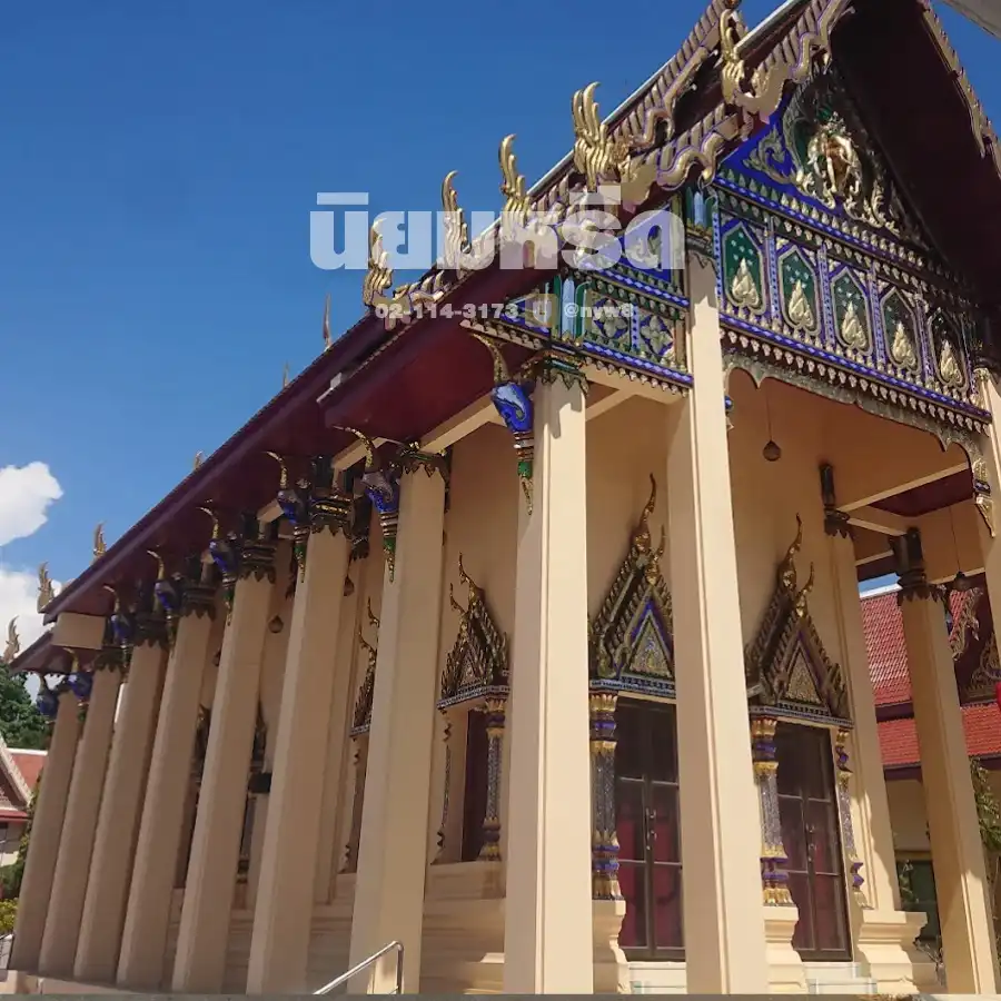 พวงหรีดวัดอาษาสงคราม อำเภอพระประแดง
