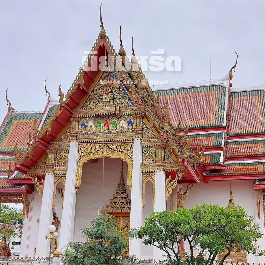 พวงหรีดวัดไผ่เงินโชตนาราม